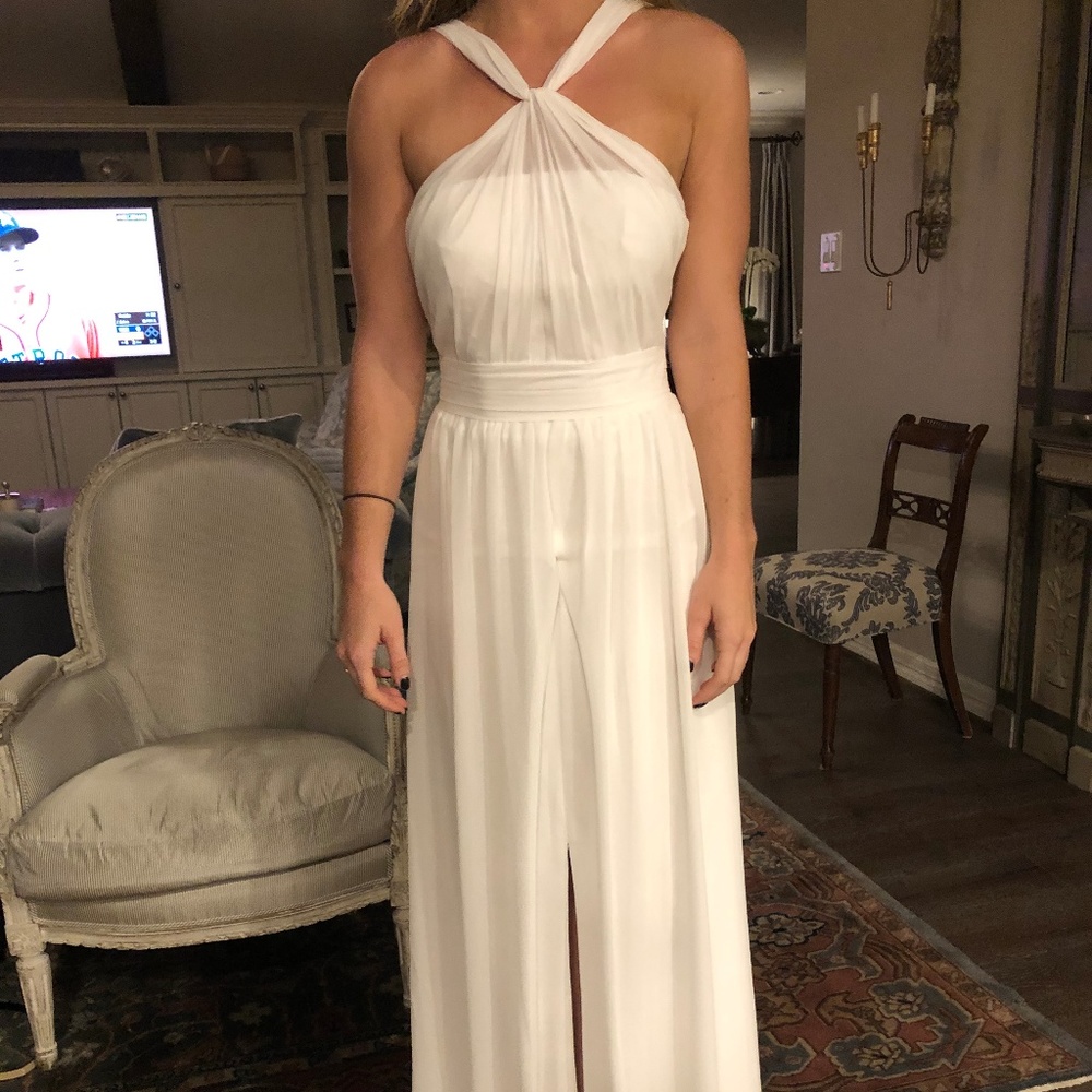White gown